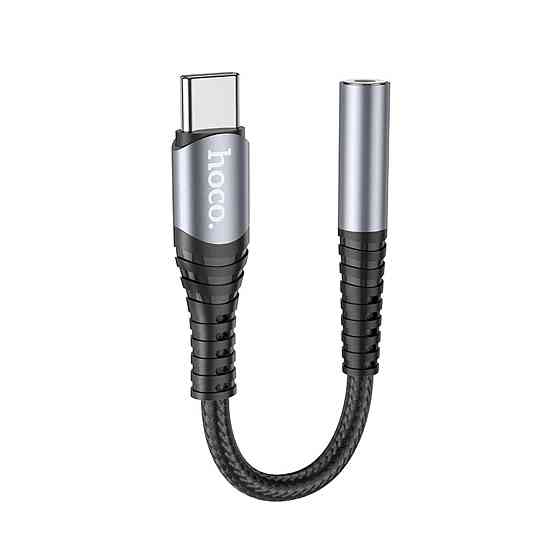 Кабель переходник HOCO LS33 Type-C Digital 3.5 Audio converter Metal Gray 6931474761163 Одесса