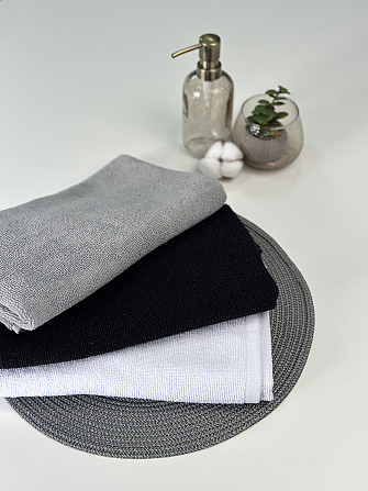Рушник однотонний Ideal Textile 50х90 см 400 г/м2 Чернівці - фото 5
