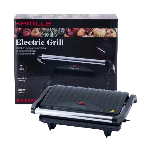 Електричний гриль 700W 6705 KAMILLE Житомир - изображение 5