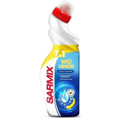 Средство для чистки унитаза Sarmix Лимон 750 мл (4820268103888) Винница - изображение 1