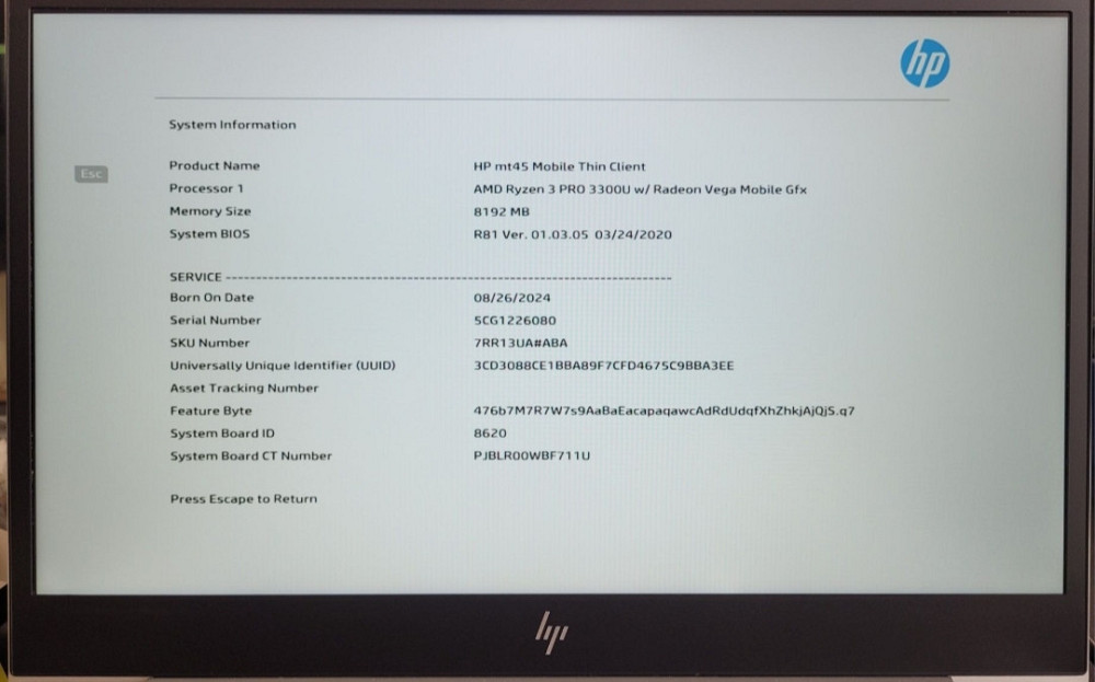 Ноутбук HP Elitebook MT45 14