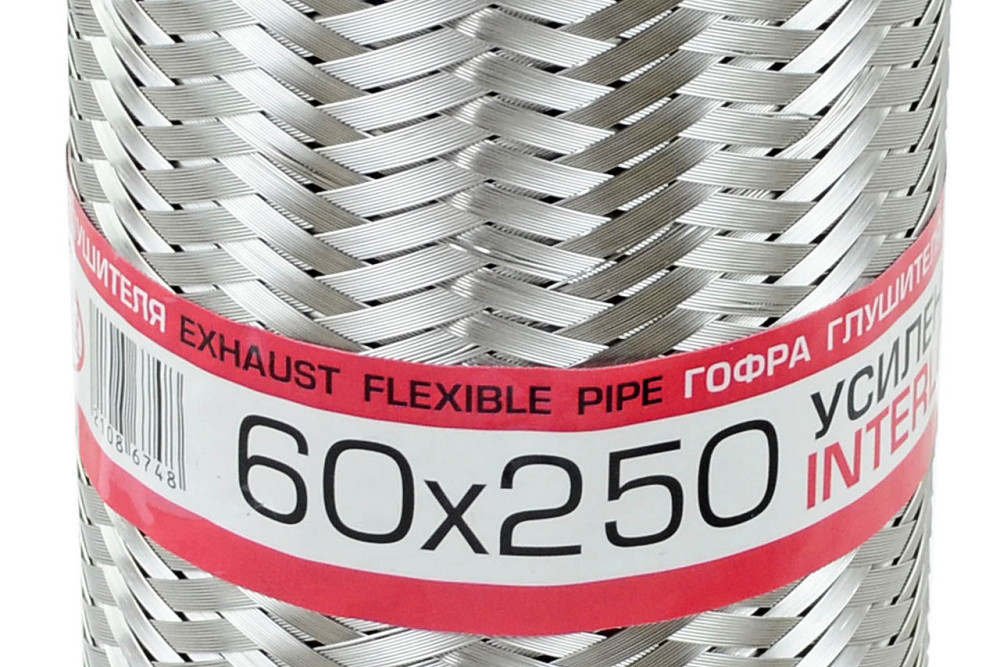 Гофра 60x250 interlock глушителя Мукачево - изображение 1