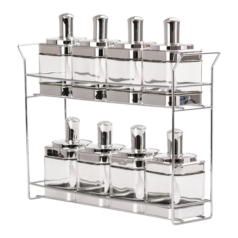 TS Kitchen Банки для сипучих продуктів набір з 8 шт скляні ємності для зберігання з кришкою і л Киев - изображение 2