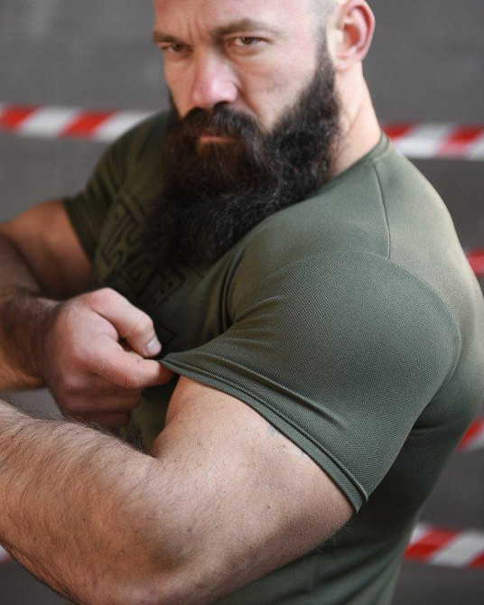 Тактична футболка потовідвідна SABUR ПИХАТА ОЛИВА ВТ6833 Одеса - фото 5