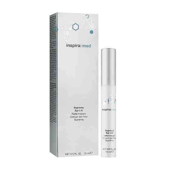 Гель навколо очей для зволоження та зміцнення Supreme Eye Lift Inspira Med 15 мл Київ
