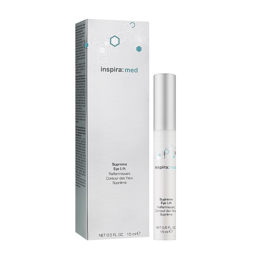 Гель навколо очей для зволоження та зміцнення Supreme Eye Lift Inspira Med 15 мл Київ - фото 1
