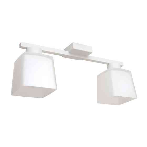 Люстра потолочная на два плафона MSK Electric Sakura под лампы Е27 белая NL 16510-2 WH Одесса