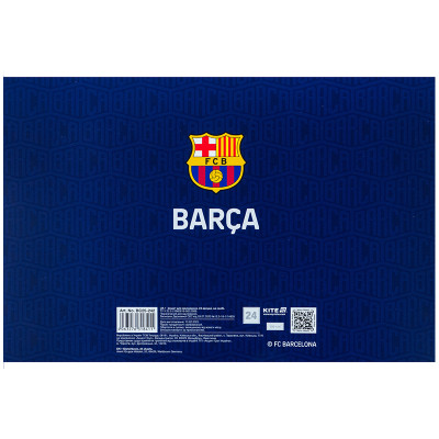 Альбом для малювання Kite FC Barcelona, 24 аркуша (BC25-242) Вінниця - фото 6