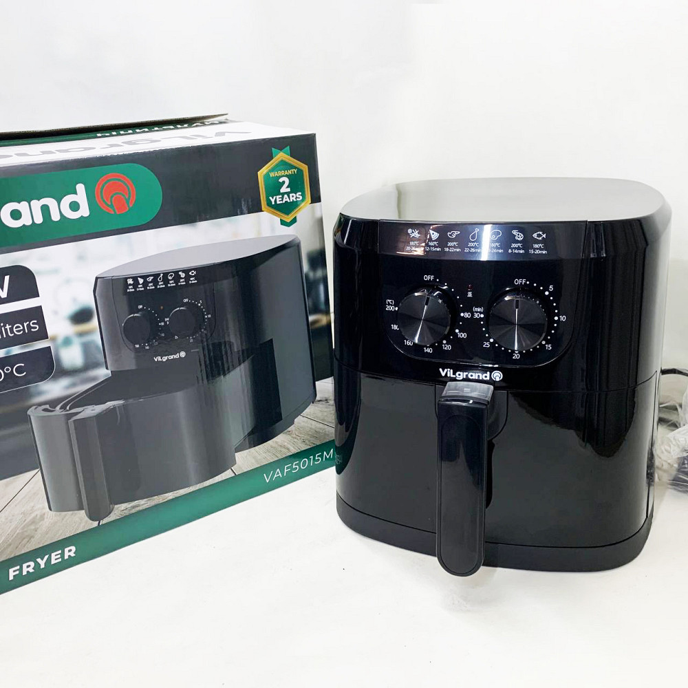 Фритюрниця без масла електрична мультифункціональна ViLgrand Домашня фритюрниця електрична XT-40 Львів - фото 9