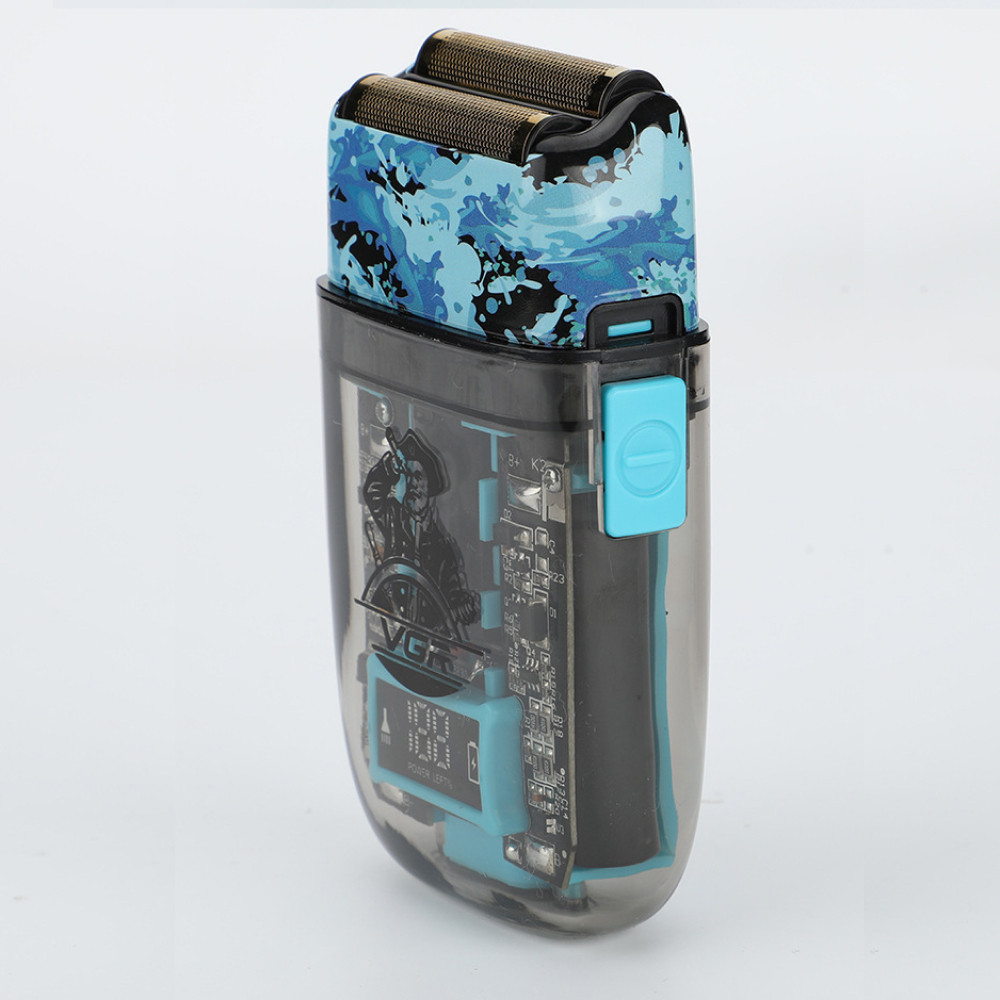 Аккумуляторная электробритва мужская,от USB,VGR V-352 SBR Киев - изображение 7