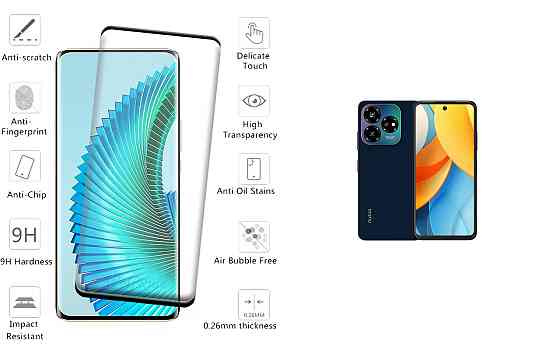 Захисне скло HyperGlass Pro для ZTE Nubia V60, Nubia V60 Design – максимальна чутливість та захист Київ
