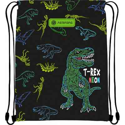 Сумка для обуви Astrabag AD1 T-Rex neon (507023014) Винница