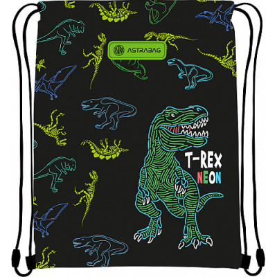 Сумка для обуви Astrabag AD1 T-Rex neon (507023014) Винница - изображение 1