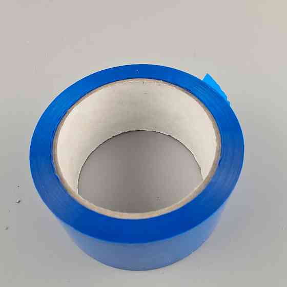 Упаковочный скотч Ярко-Синий 38мк 45мм 80метров  