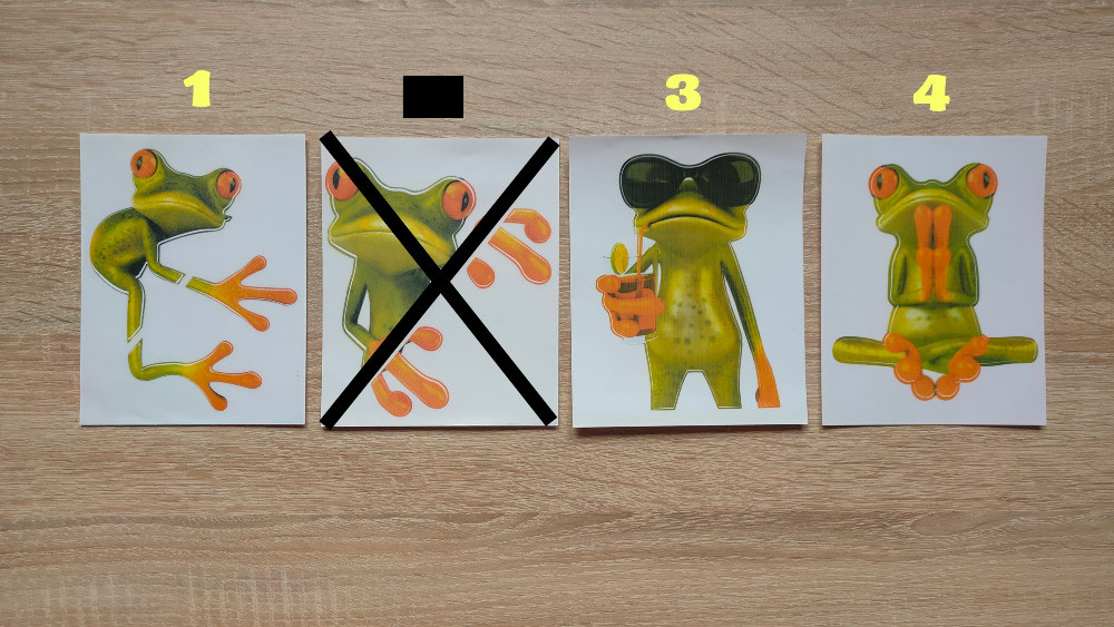 Наклейка на мото-авто Жабка-Лягушка Киев - изображение 1