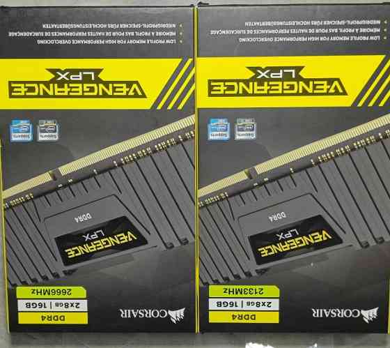 НОВА Оперативна память CORSAIR Vengeance LPX 8GB 16GB 2133MHz 2666MHz. Харків