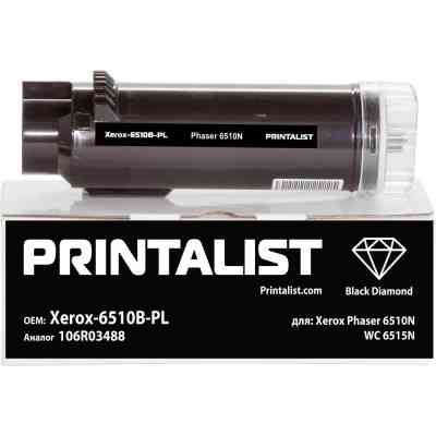 Тонер-картридж Printalist Xerox Ph6510N, WC 6515N, 106R03488 Black (Xerox-6510B-PL) Винница