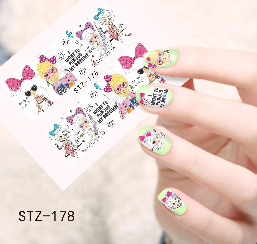 Наклейки для ногтей STZ-178 Киев - изображение 1