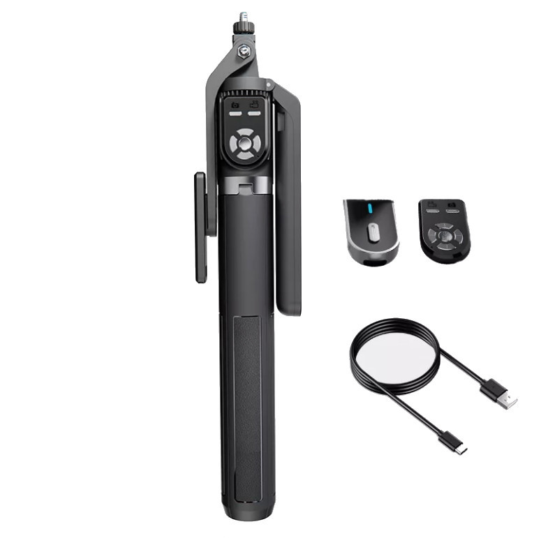 Штатив-монопод для телефона на четырех ножках 45-220см AC Prof P320, монопод для телефона с пультом Киев - изображение 4