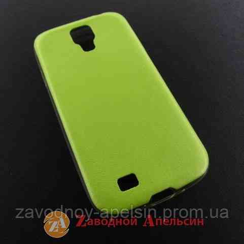 Samsung i9500 S4 захисний чохол шкіра green Одеса