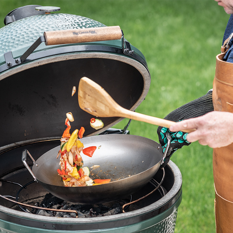 Вок сталевий 43см Carbon Steel Wok Big Green Egg 120779 Код: 006892 Рівне - фото 1
