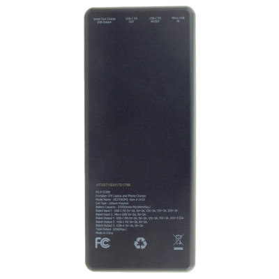 Батарея универсальная Energizer 27000mAh Li-pol PD/65W for laptop, black (UE27062PQ) Винница - изображение 5