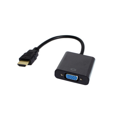 Перехідник HDMI M to VGA F V1.4 60Hz 0.15m black Patron (PN-HDMI-VGA) Вінниця - фото 1