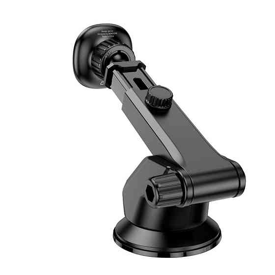 Автомобильный держатель для телефона BOROFONE BH125 Roman magnetic car holder (center console) Black and Red Одесса