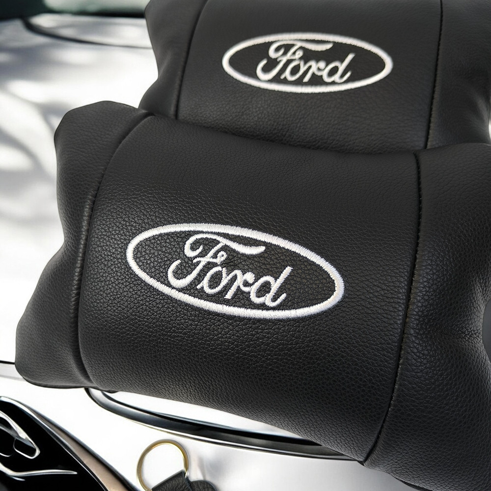 Декоративные подушки с логотипом Ford, Подушка для поддержки головы в машине, Авто подушки в машину PL-59 Львов - изображение 16