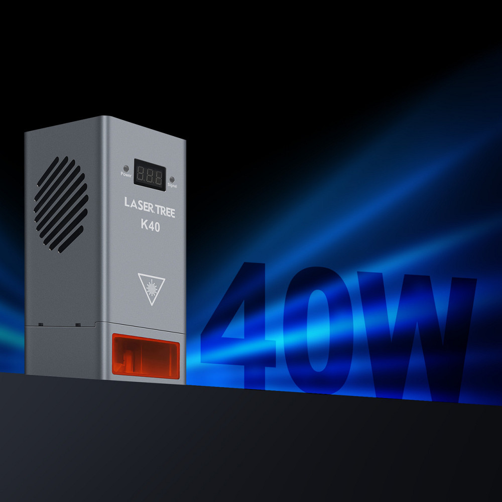 Лазерний різак Laser Tree K40 з подачею повітря 40Вт Київ - фото 4