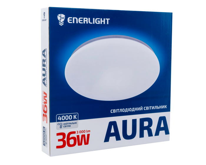 Светильник потолочный светодиодный ENERLIGHT AURA 36Вт 4000К Ровно - изображение 2