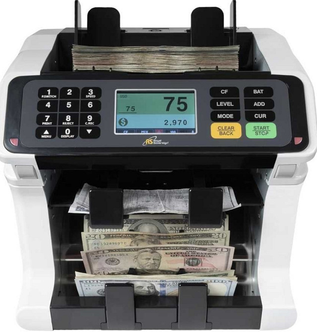 Новий лічильник банкнот Royal Sovereign RBC-EP2000   лічильник банкнот Royal Харків - фото 3