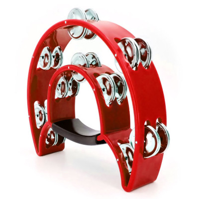 Тамбурин Maxtone Dual Power Tambourine Red (818 RD) Вінниця - фото 1