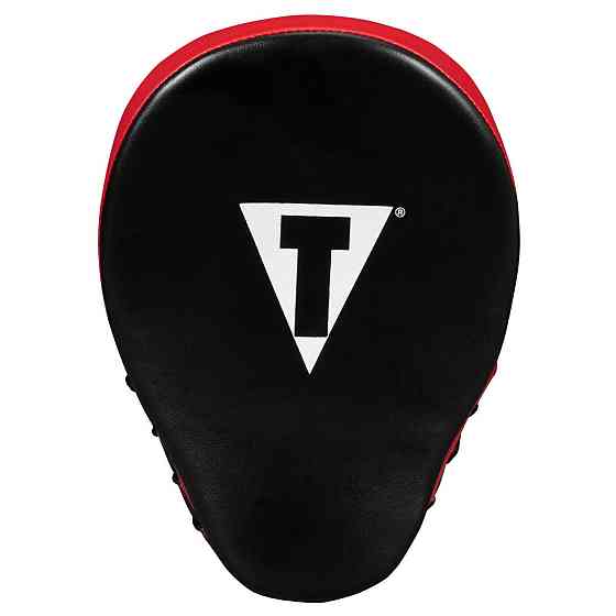 Лапи боксерські TITLE Classic Charge Punch Mitts Black/Red Кам'янське
