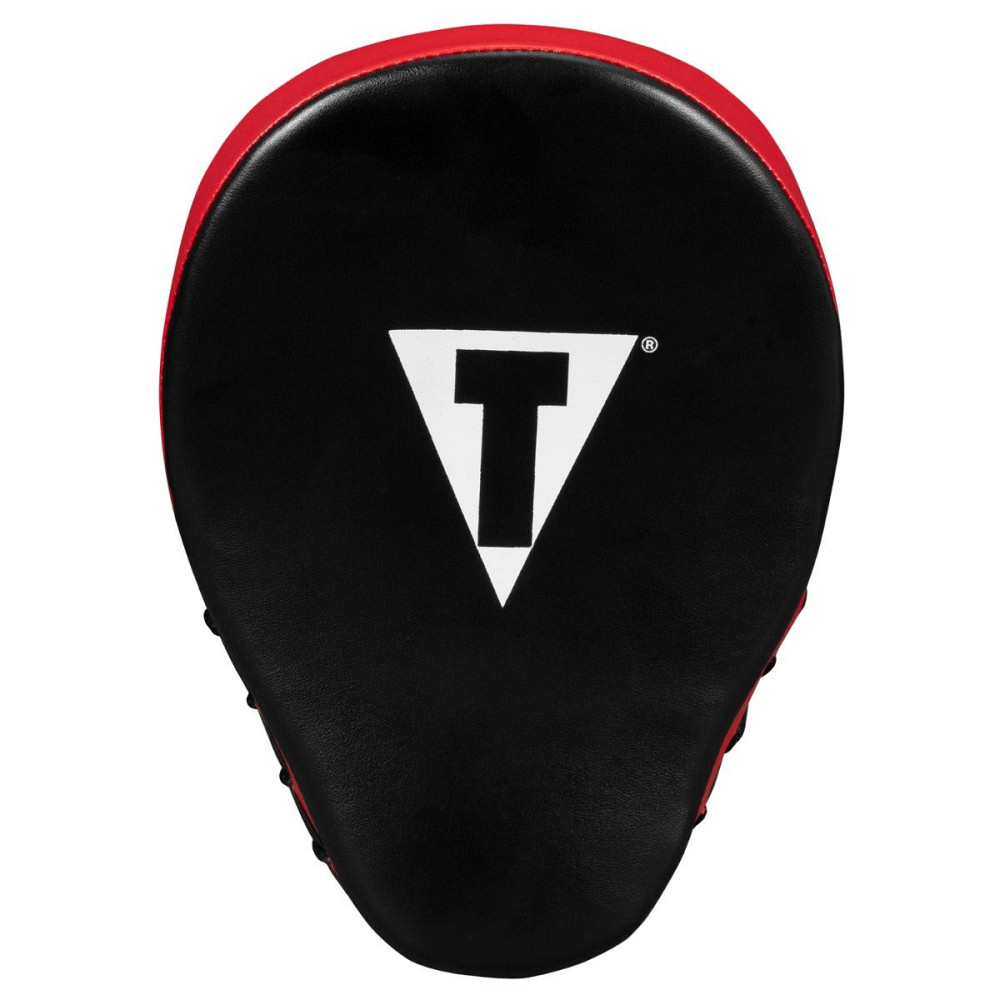 Лапи боксерські TITLE Classic Charge Punch Mitts Black/Red Каменское - изображение 3