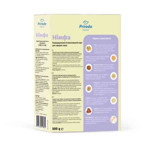 Корм Природа Німфа для середніх птахів 500 г Київ