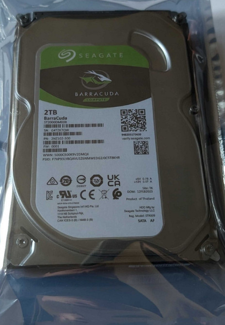 Жесткий диск Seagate Barracuda ST2000DM008 — 2TB HDD Киев - изображение 1