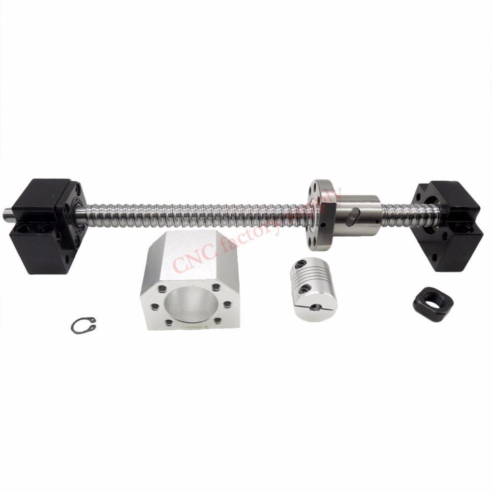 Шарикова винтова пара SFU1605, 400 мм з опорами Київ - фото 6