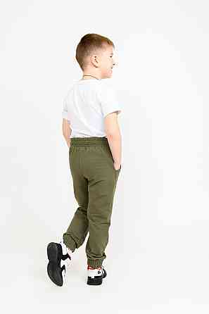 Брюки спортивные детские и подростковые, хаки Крохатушка одяг 164 Киев