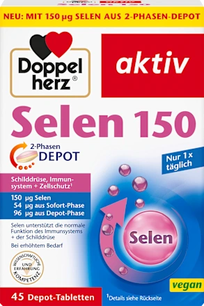 Doppelherz Selen 150 Depot-Tabletten 45 St Селен 150 Киев