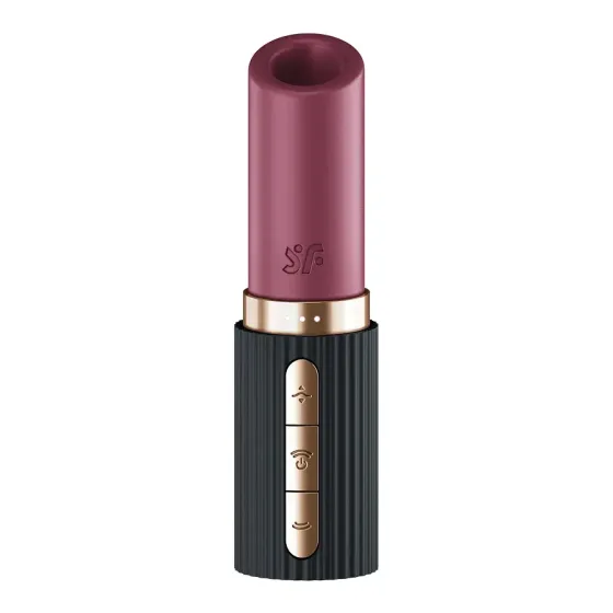 Вакуумний стимулятор Satisfyer Deep Kiss, магнітна технологія 3D Air Pulse, 30 режимів, кришечка Львів