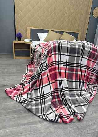 Плед-покривало Decorator WellSoft BRISTOL 150х210 см Клітинка різнобарвна (87-161) Київ