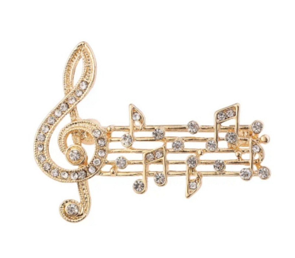 Брошка "Нота" №2 Сміла - фото 1