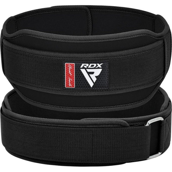 Пояс для важкої атлетики RDX RX5 Double Belt неопреновий Black XL Каменское