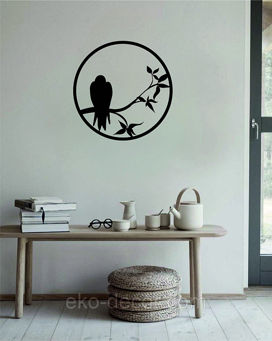Декоративное настенное Панно «Ворон», Декор на стену Киев - изображение 3