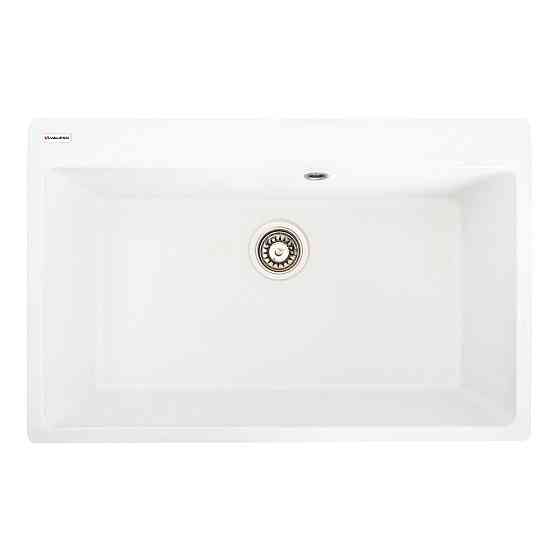 VALESO Гранітна мийка для кухні VALESO BOGEMA 7850 матова Білосніжна Киев