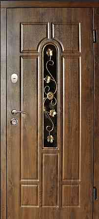 Двері вуличні Redfort, модель Арка з ковкою, комплектація Акцент (2 контури) Київ