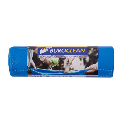 Пакеты для мусора Buroclean EuroStandart прочные синие 160 л 10 шт. (4823078977939) Винница - изображение 1