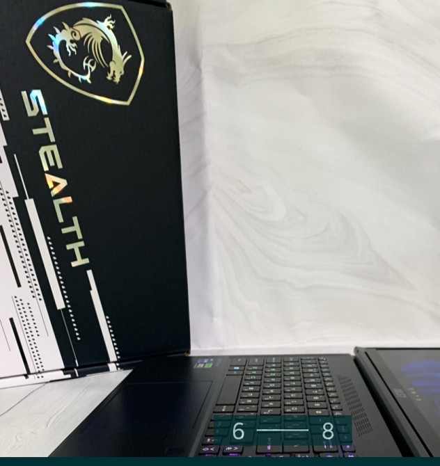 Ноутбук MSI Stealth 26 Studio RTX 4070/ i7/ 32Gb / 1TB. + Мишка Legion M600s. Киев - изображение 3