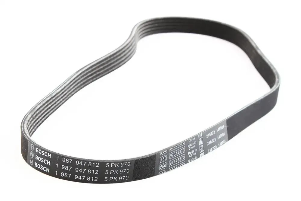 Ремень генератора Lanos 1.5 с ГУР Bosch 970 ручейк. Винница - изображение 1